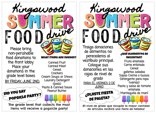 Summer Food Drive
